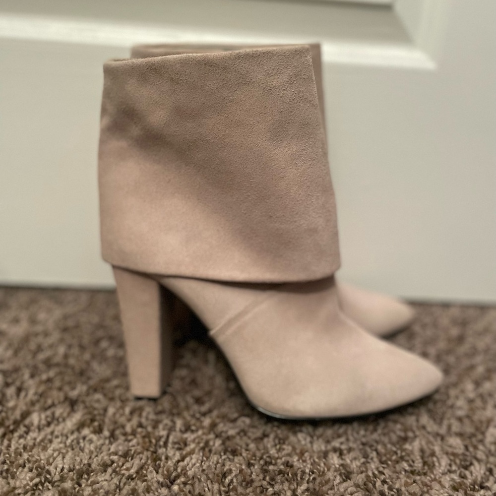 Vince Camuto Suede Heel Booties